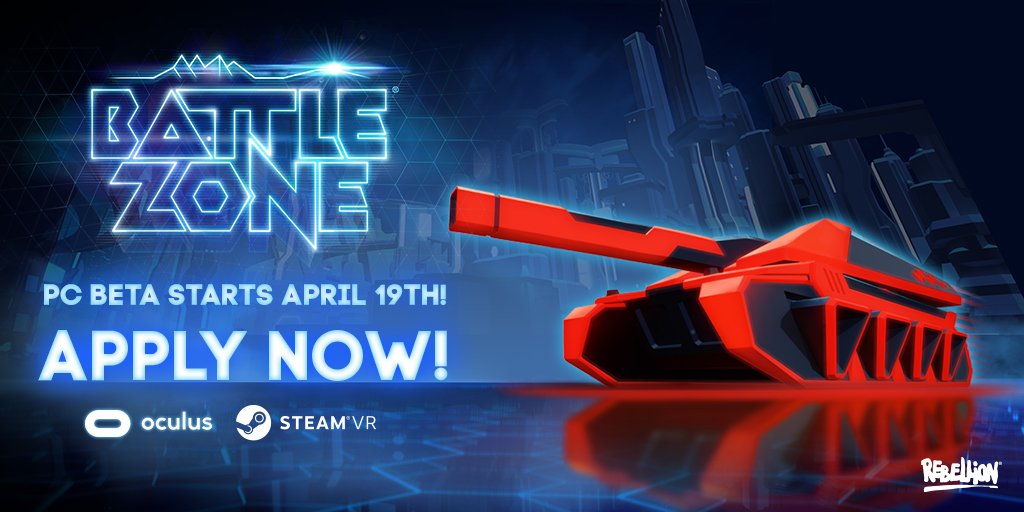 NVIDIA GeForce CZ (@nvidiageforcecz) on Twitter photo Do 19. dubna se můžete hlásit do bety hry <a href="/BattlezoneVR/">Battlezone.</a> pro Oculus Rift a HTC Vive! Přihlašte se tu ➡️ battlezone.com/beta-sign-up Do 19. dubna se můžete hlásit do bety hry <a href="/BattlezoneVR/">Battlezone.</a> pro Oculus Rift a HTC Vive! Přihlašte se tu ➡️ battlezone.com/beta-sign-up