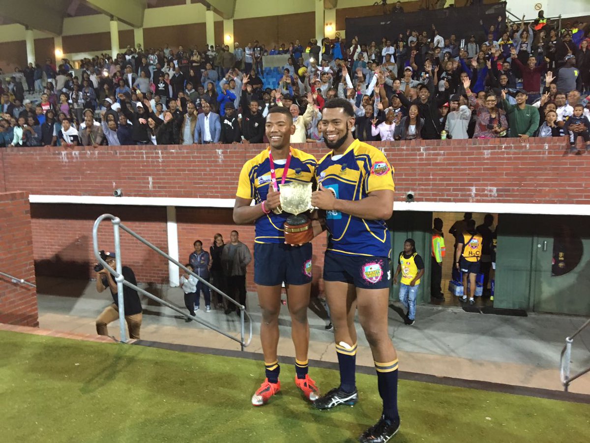 varsityshield's tweet photo. Congratulations to FNB @UWConline. The #VarsityShield 2017 champions! https://t.co/s4JQEjq538