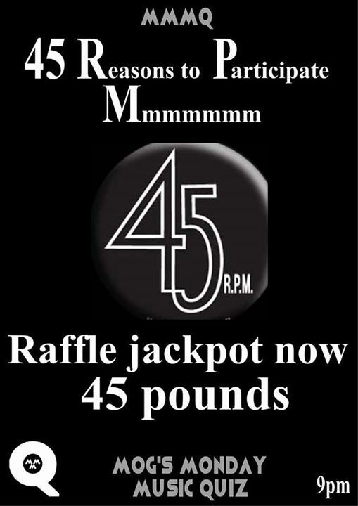 LevFred's tweet photo. £45 rollover plus cash &amp; Ale to be won @Mogallfm #mmmq quiz night @LevFred in #Levenshulme @SSMCAMRA https://t.co/L90SOD4JDO