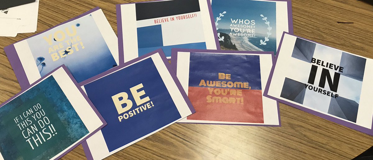 MsSarno93's tweet photo. Ss used Adobe Spark to surprise peers with motivational posters for the start of PARCC. #parccprep @CCSD93 @RoyDeShane https://t.co/FX8SrYgJkL