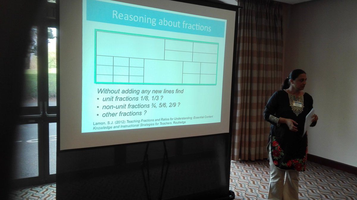 Simon_Gregg's tweet image. Time for #fractiontalks with Suja #ATM_2017 @ATMMathematics  @FractionTalks