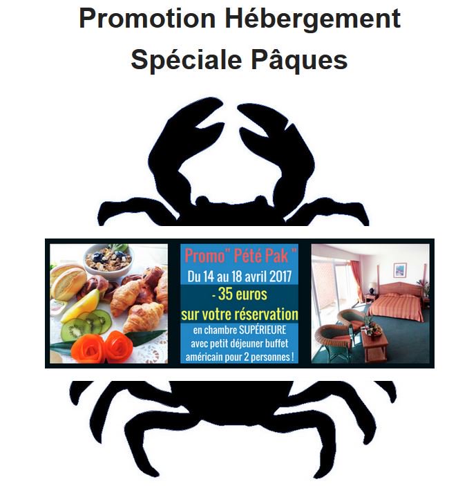 Pour vos réservations sur la-bateliere.com pour un séjour du 14 au 18 avril 2017, profitez de 35 euros de réduction sur votre nuit !