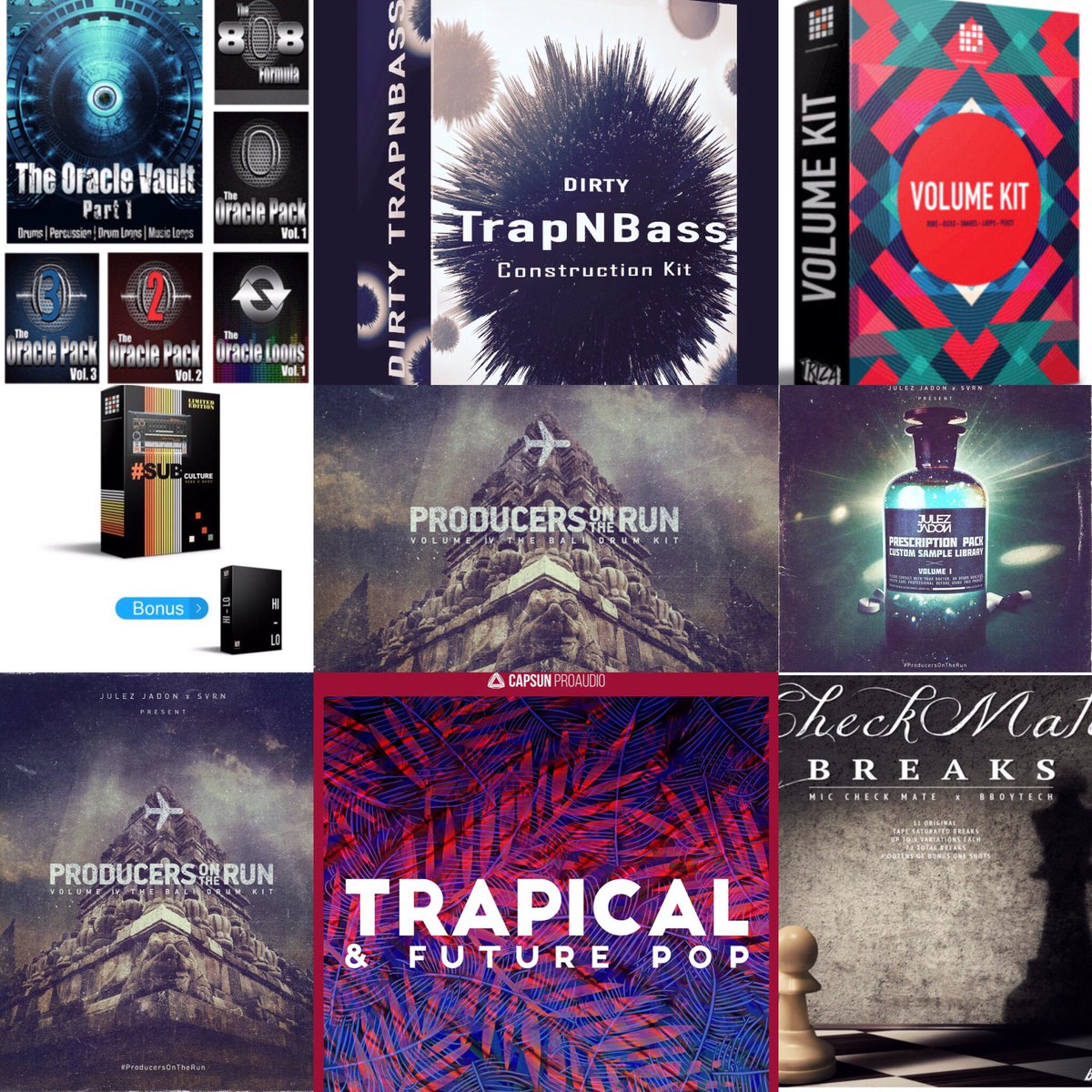 rabbid_rottie's tweet photo. Check these sound kits out @SoundOracle @theproducerkit @triza @IAMCAPSUN @miccheckmate @JulezJadon @svrnbeats the best on the internet. https://t.co/mM6YXmMUHx