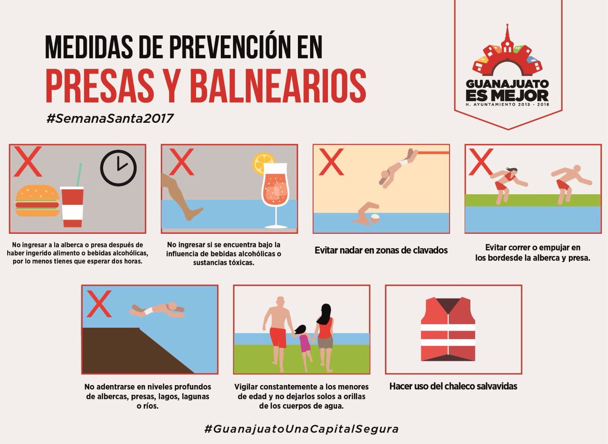 GuanajuatoGob's tweet photo. La prevención es tarea de todos. Ayúdanos a cuidarte en estas vacaciones de #SemanaSanta2017 https://t.co/GngDKf8WQ1