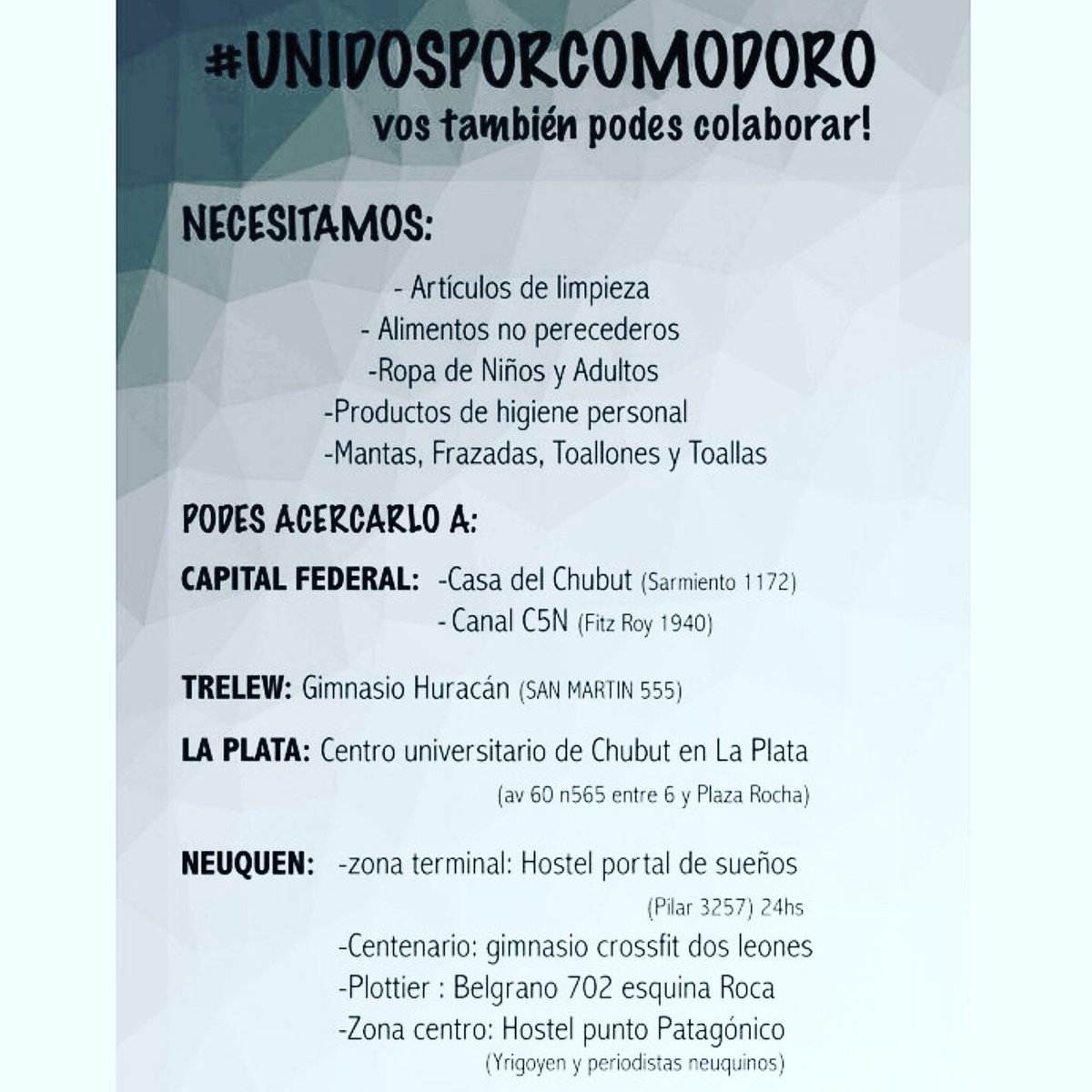 alemanpro's tweet photo. #UnidosPorComodoro https://t.co/Aoiz0cCquX