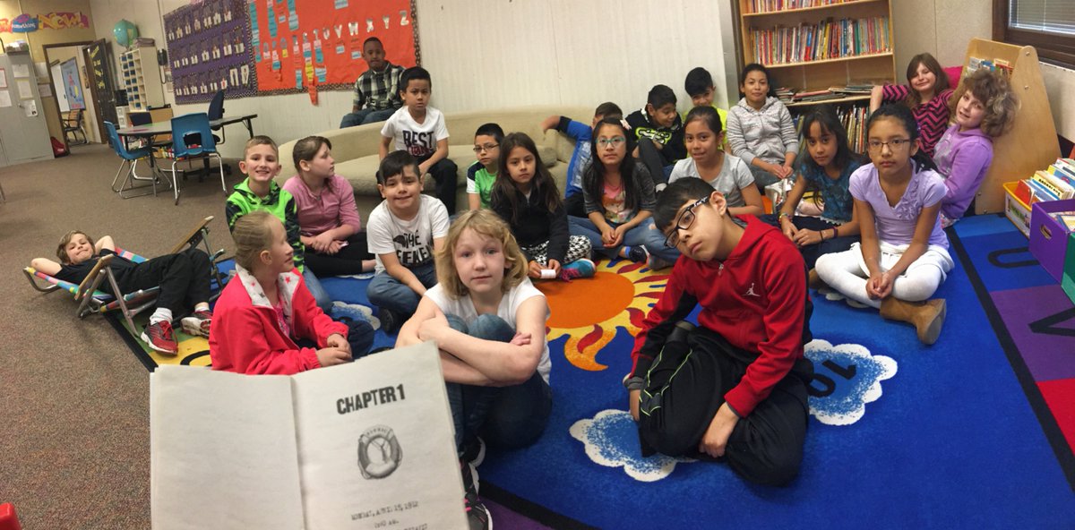kayjo91's tweet photo. Our daily read aloud consists of I Survived books. Thank you @laurenTarshis! My 3rd graders love your series 😃 https://t.co/FtXGmuSScX