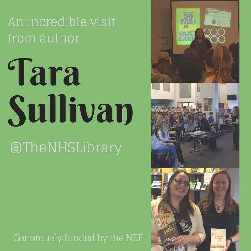rowsingreads's tweet image. Loving work today - thanks for visiting @SullivanStories!! #authorvisit #goldenboy #bittersideofsweet #nefgrant #nhslib