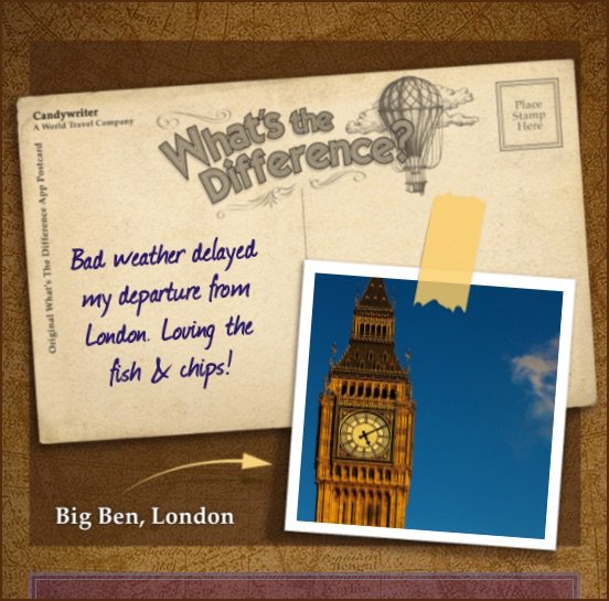 Bad weather delayed my departure from London!

WhatsTheDifferenceApp.comk