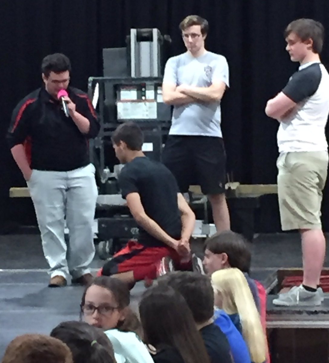 AaronMMarshall6's tweet image. Preparing for The Passion @LSDPromoCrew Sure to be a moving performance @LaSallePride Wednesday 7:00. See you there @LS_StudentLife