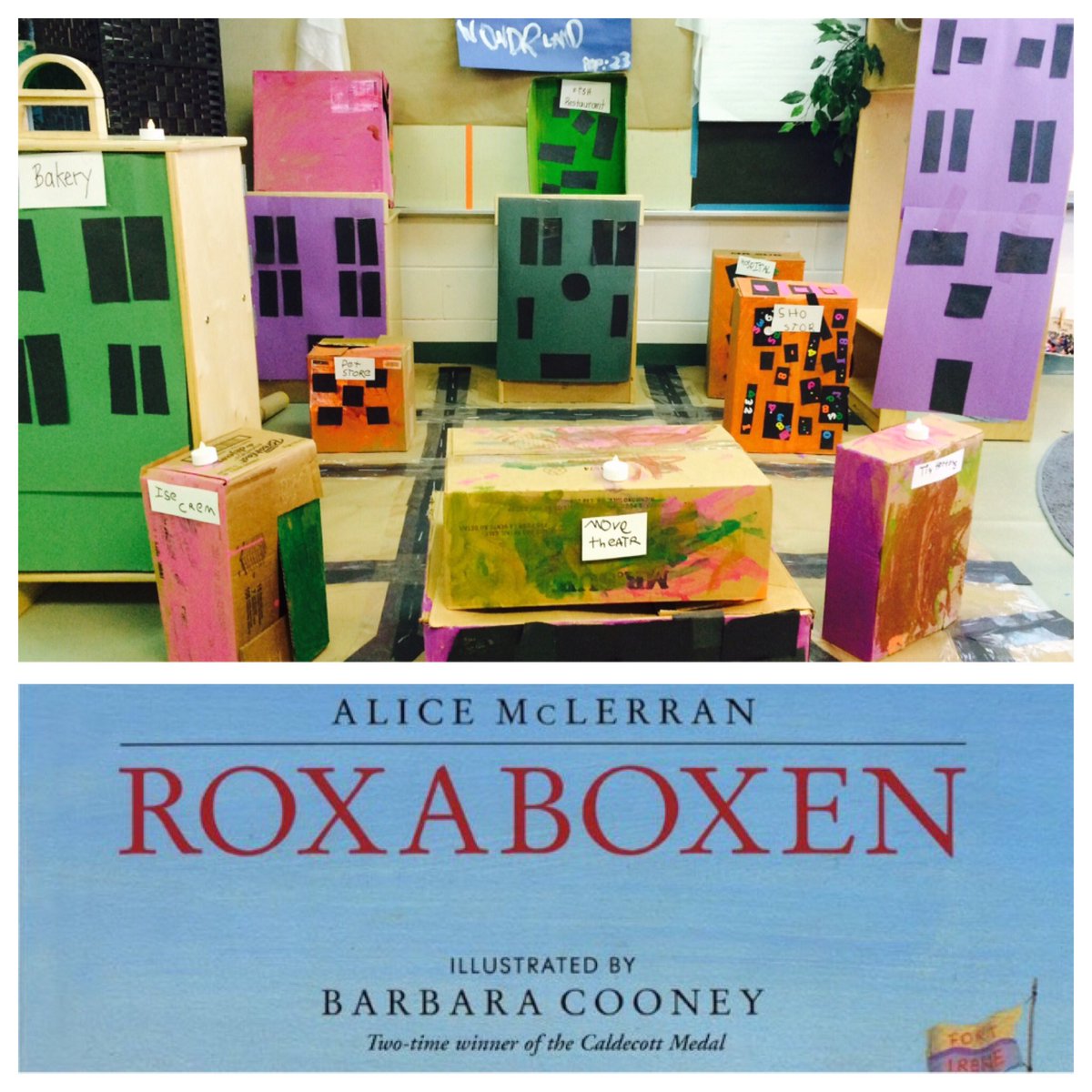 _The_Sandbox's tweet photo. A fabulous story leads to learning about community and shapes! @stmonicagators @TomCondotta #co-construction #inquiry #play https://t.co/6CXJE3EtuB