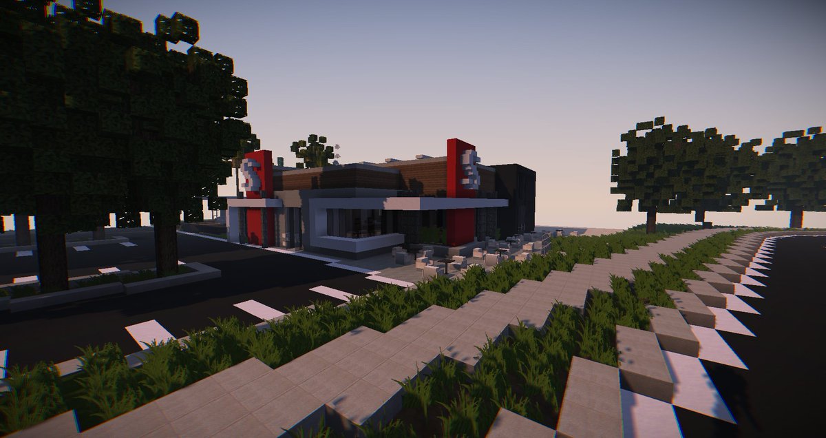 TheSpudonater5's tweet image. Spudly's Restaurant - took 4 hours to build - on Spudonation Creative Server @SNCMinecraft