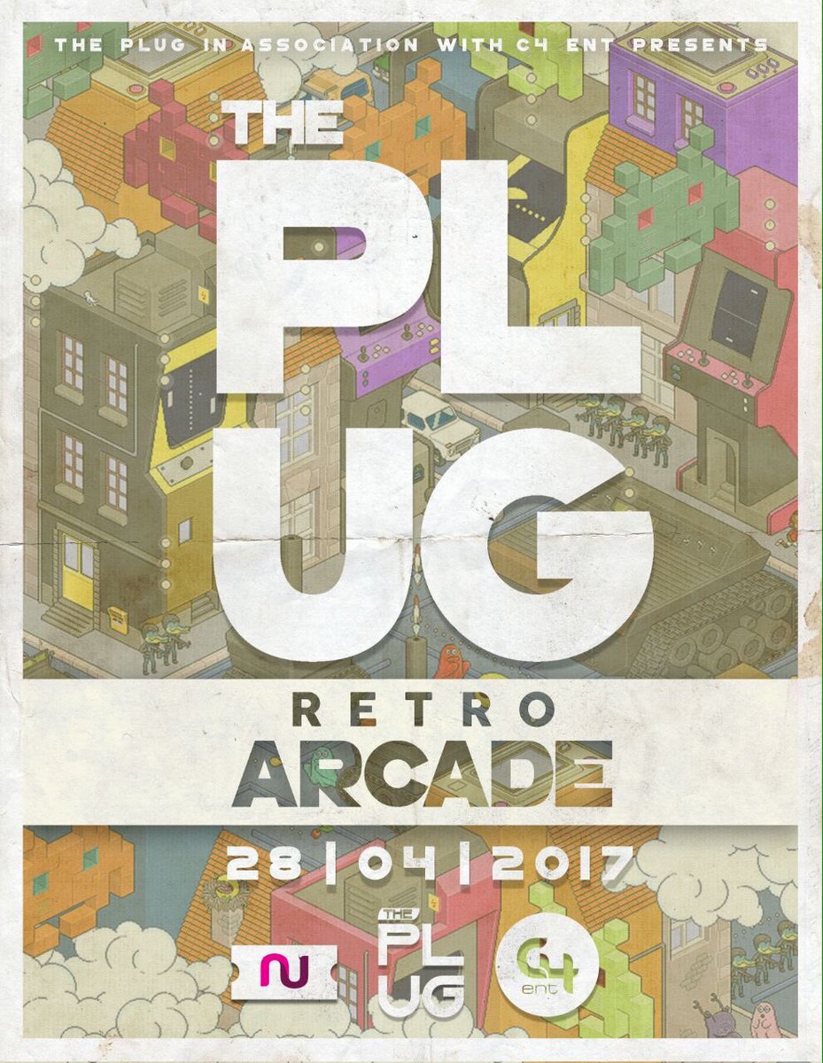 ThePlugEvent's tweet image. The Plug In Association With C4 Ent&apos; Presents

The Plug-Retro Arcade
28-04-17
Save The Date 
🤘🏽

#ThePlug28April
#RetroArcade
#ThePlugZa