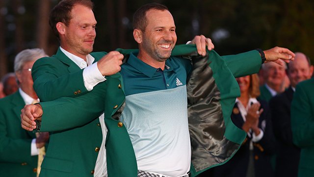 GolfClubHouston's tweet photo. Congratulations to #SergioGarcia, winner of @TheMasters! ⛳️🏆 #Masters #PGA #TheMasters #Masters2017 #2017Masters #Golf #Golfer #Golfing https://t.co/l4fLi3ENBr