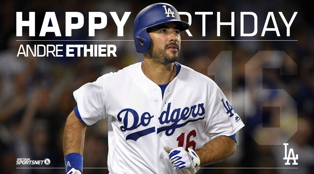 Join us in wishing Andre Ethier a very happy birthday! 