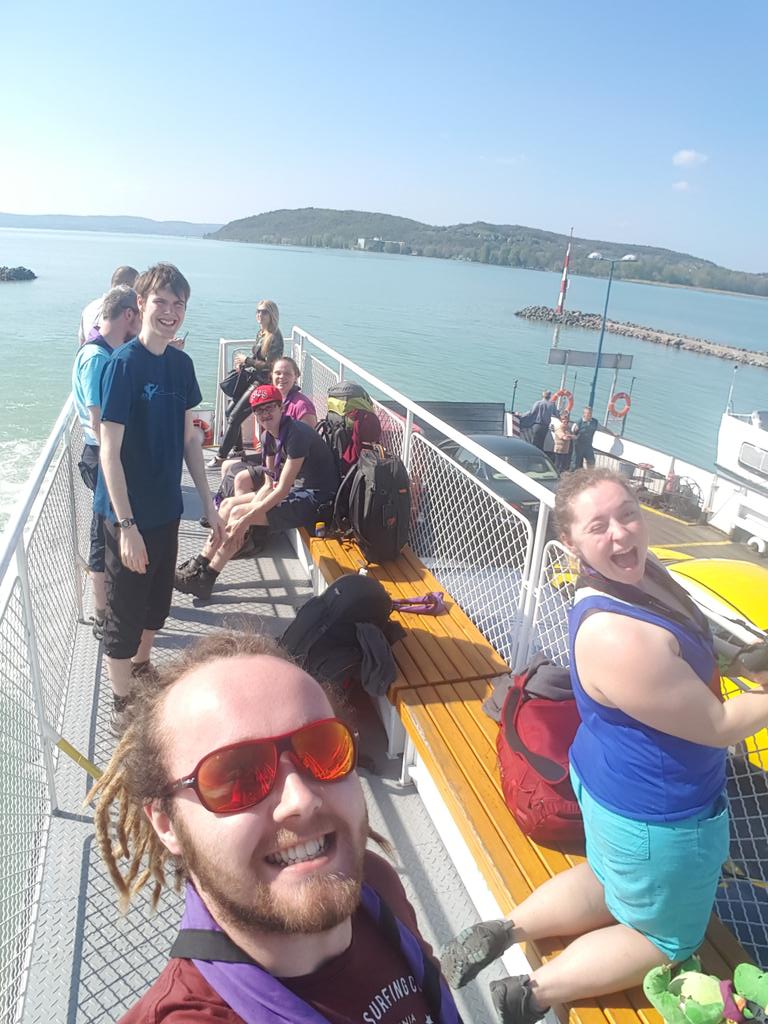 AlisterRoss1's tweet photo. What do we think... is this the best selfie of the trip so far? #selfie #explorerbelt #competition https://t.co/gTxPiQSQUC