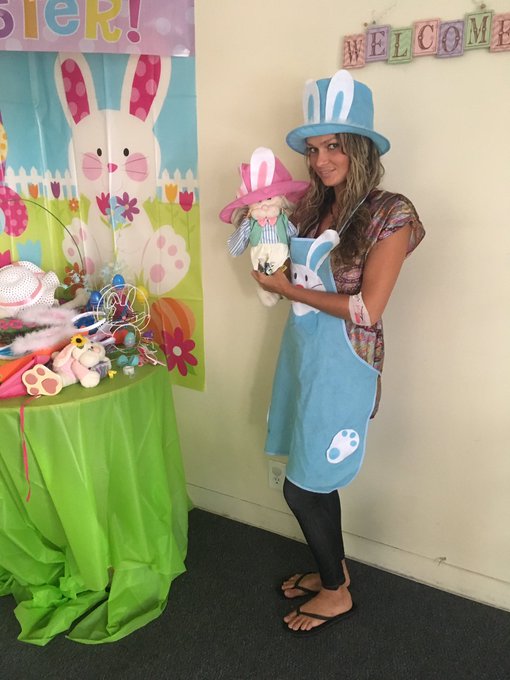 Just got my test to shoot porn. And found the Easter bunny too. @talenttesting https://t.co/pZ9JN9FU