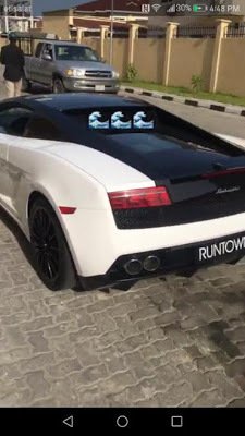 fastinfomagtv's tweet photo. Dilly Umenyiora sells his Lamborghini to his artiste, Runtown (photo) https://t.co/DTzUZG5kst