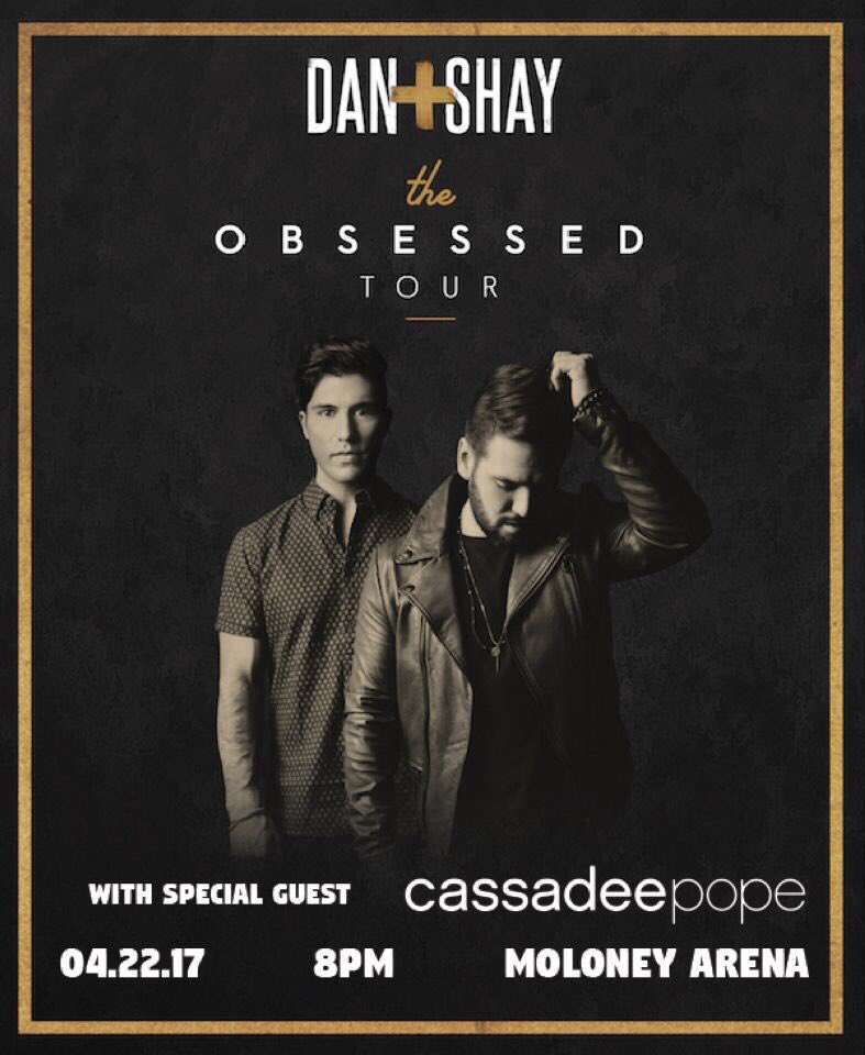 CABatMaryville's tweet image. 700 RT's and we'll light up the night with @DanAndShay on April 22nd with @Xylobands for our first 700 guests! #Obsessed