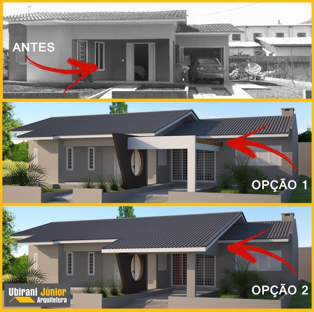 🤔 Enquete: qual opção de projeto você escolheria para essa reforma e amplia... instagram.com/p/BSuAgLMDZvD