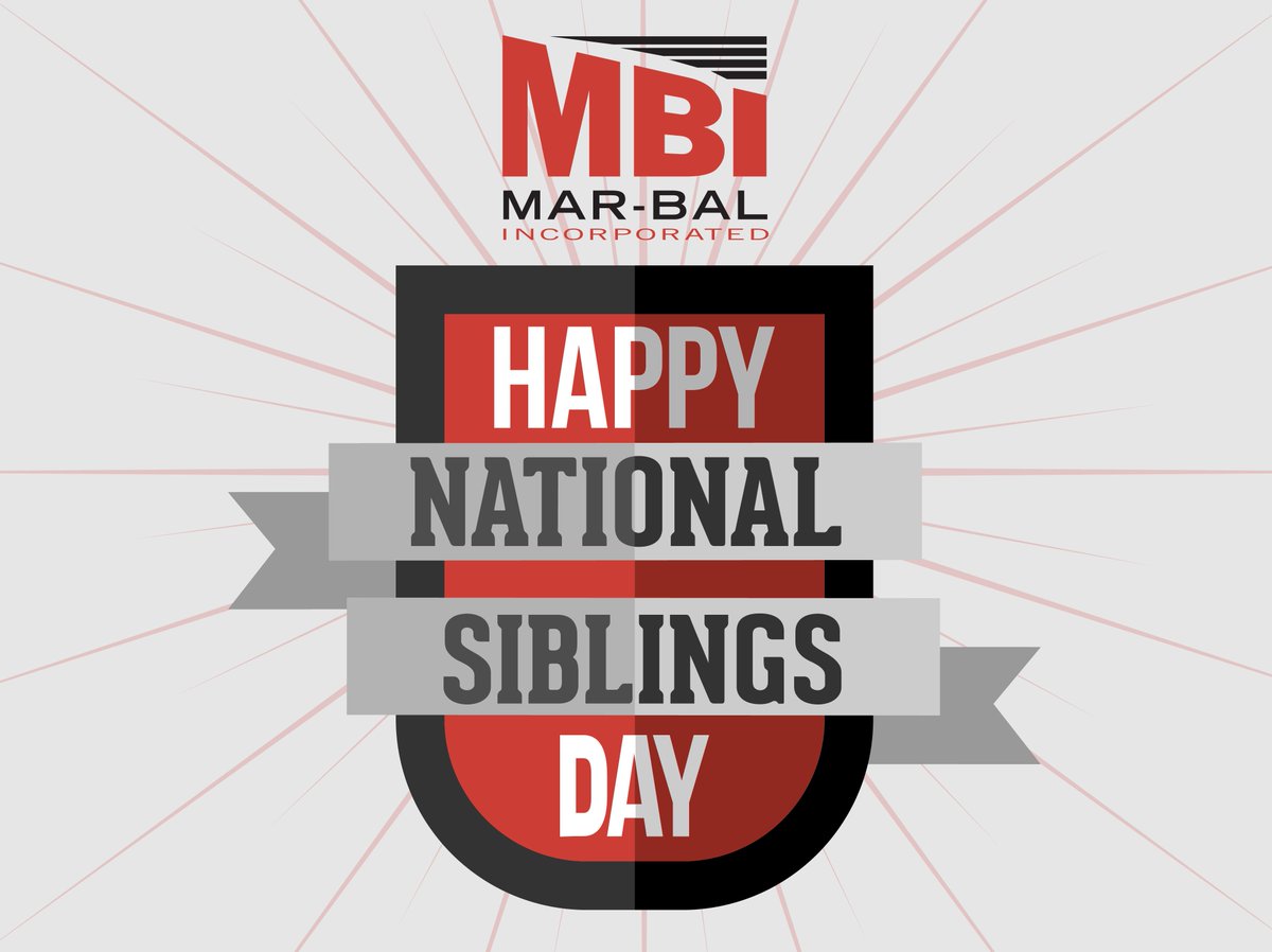MarBalOneSource's tweet photo. Happy #NationalSiblingsDay to our Prez &amp; VP Scott &amp; Steven! But when you work for a company with such a family atmosphere we're all siblings https://t.co/dzBjWw4EMc