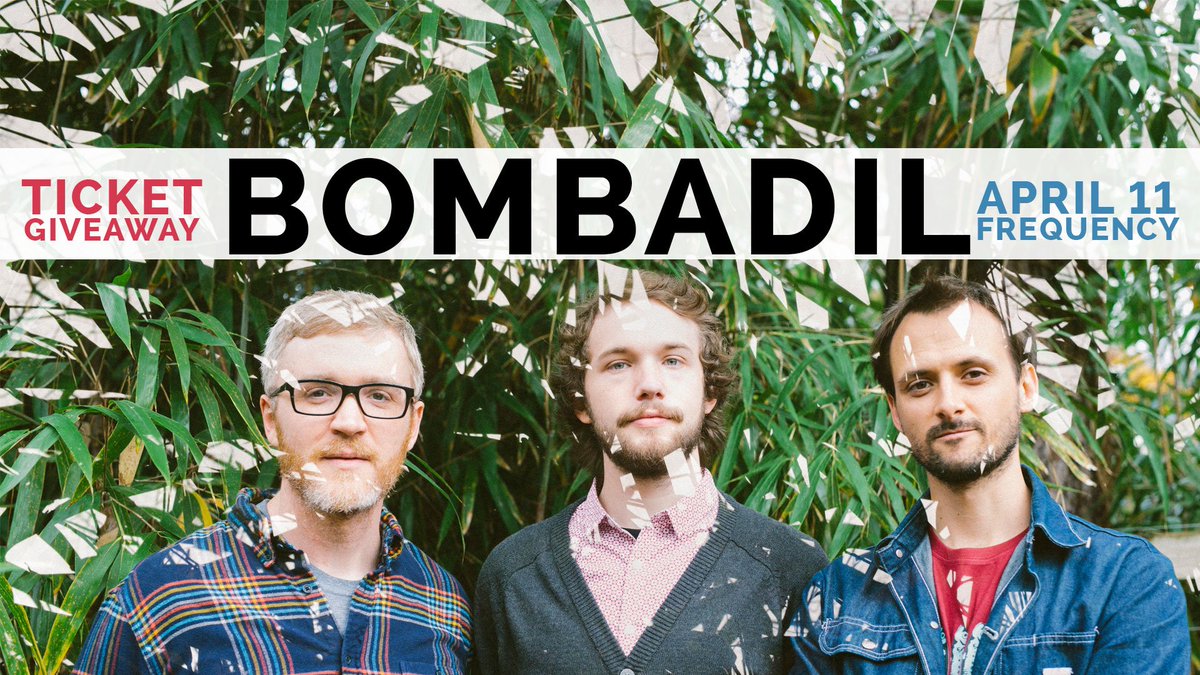 MajesticMadison's tweet photo. ♪♪BOMBADIL TICKET GIVEAWAY♪♪
Win tix to see the delightfully silly Bombadil @ The Frequency Tues night w/ Waldemar ➜ https://t.co/dSpdYvJoCZ https://t.co/Q3RCx9LkOh