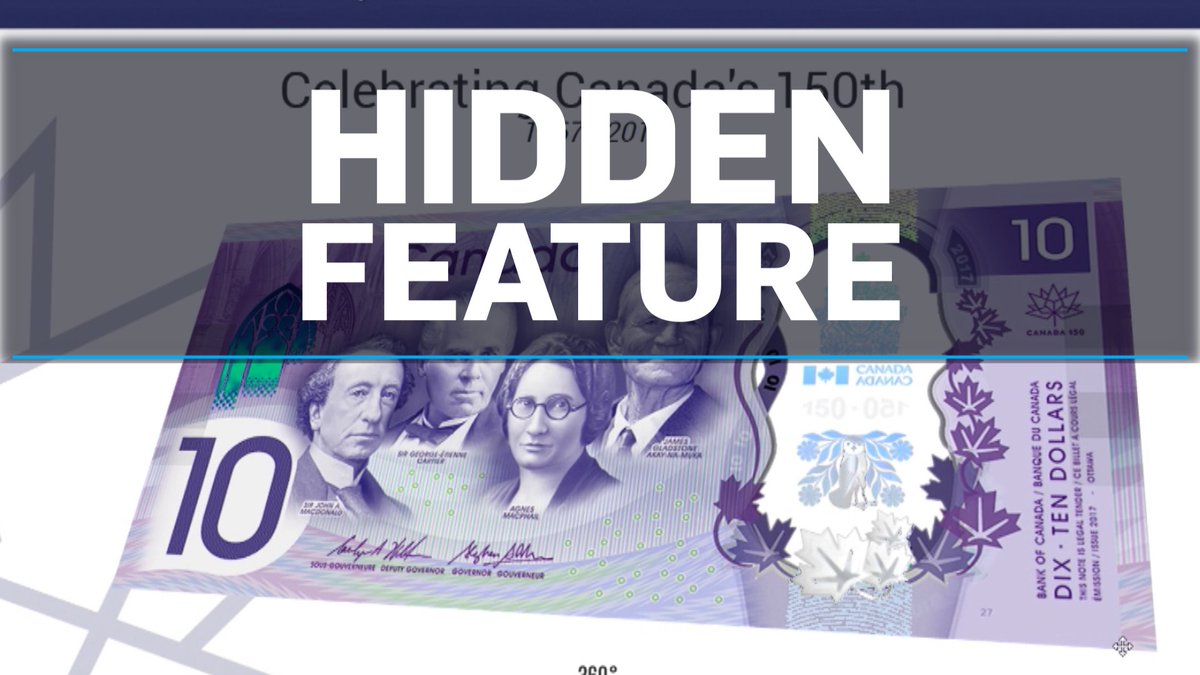 Ctv Ottawa The Bank Of Canada Has Placed An Easter Egg On Its Website Promoting The New 10 Bill Find Out More At T Co Ozrhjubrmp T Co K9qxetzhyd Twitter