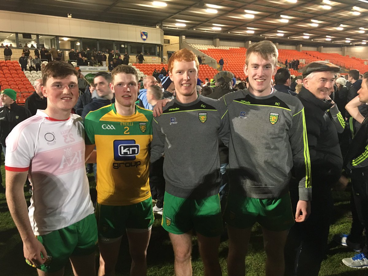 EunansFootball's tweet photo. Congrats 2our College boys in their @UlsterGAA U21 final 4 DL 2nite @NialloDonnell11 @96Morrison @DanielClarkee_ @Rorycarr3 #UlsterChampions https://t.co/xyivwFQqZU