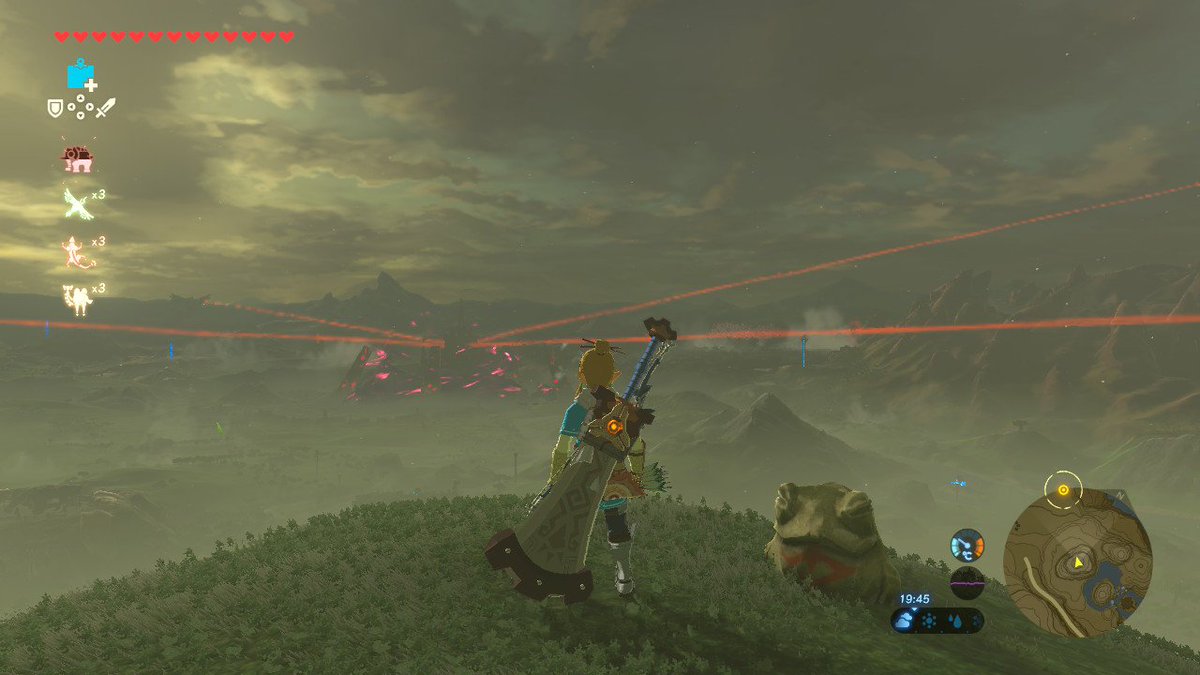 Saoulstring's tweet photo. Enfin, sa commence a devenir sérieux #BreathoftheWild #NintendoSwitch https://t.co/pf8stLDof0