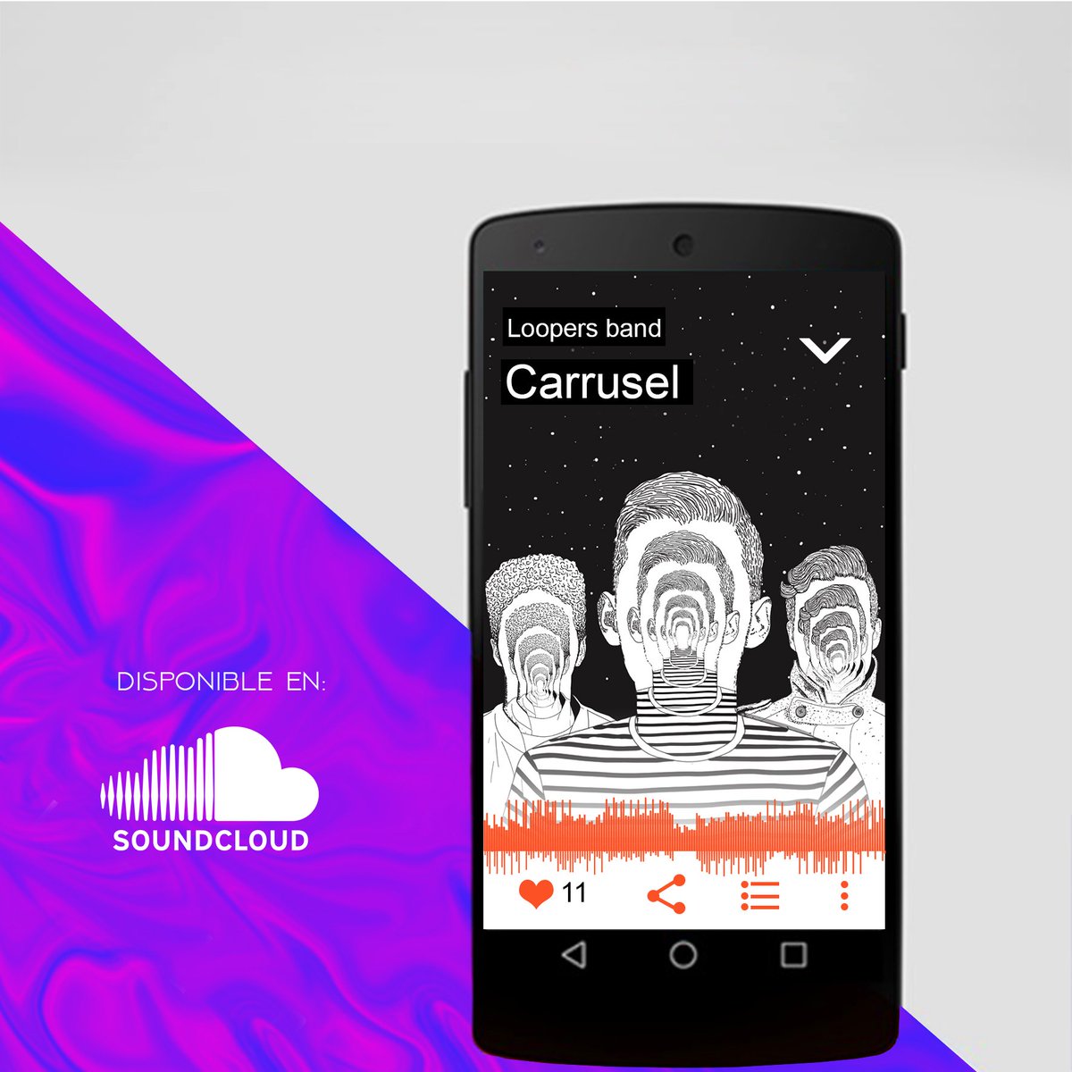 Ya escuchaste nuestro sencillo "Carrusel" ?
si la respuesta es "No" pues aquí t dejamos el link para q lo disfrutes
souncloud.com/loopersband/ca…