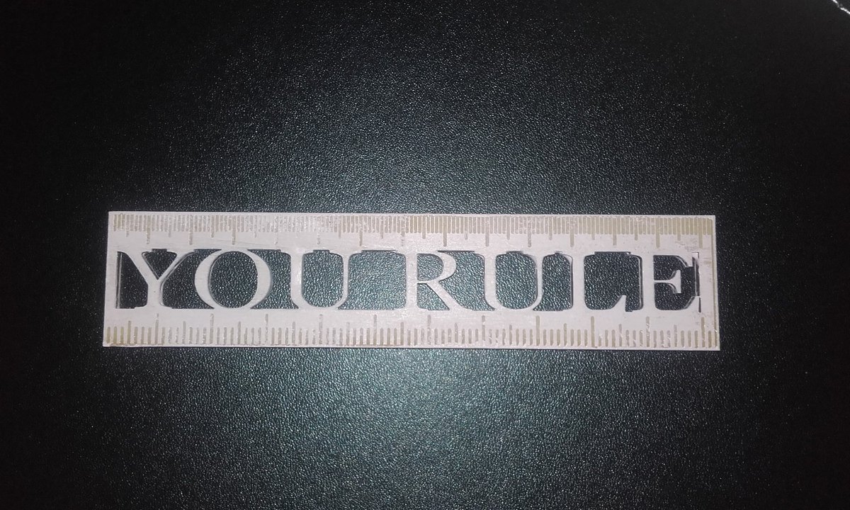 cuteyframes's tweet photo. My latest piece #yourule #ruler #wooden #teacherlife https://t.co/CDvf6TYNxO
