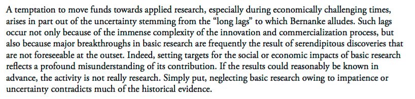 A beautiful quote for the #Naylor report #sciencereviewcan Music to my ears!