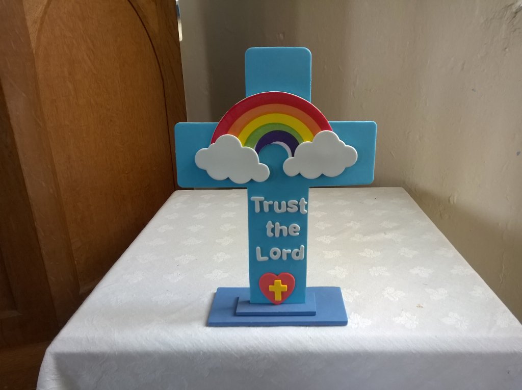 BishopChrisG's tweet photo. Good reminder at the start of my pilgrimage today from St Michael's Perranporth. https://t.co/IzRuBgUDoF