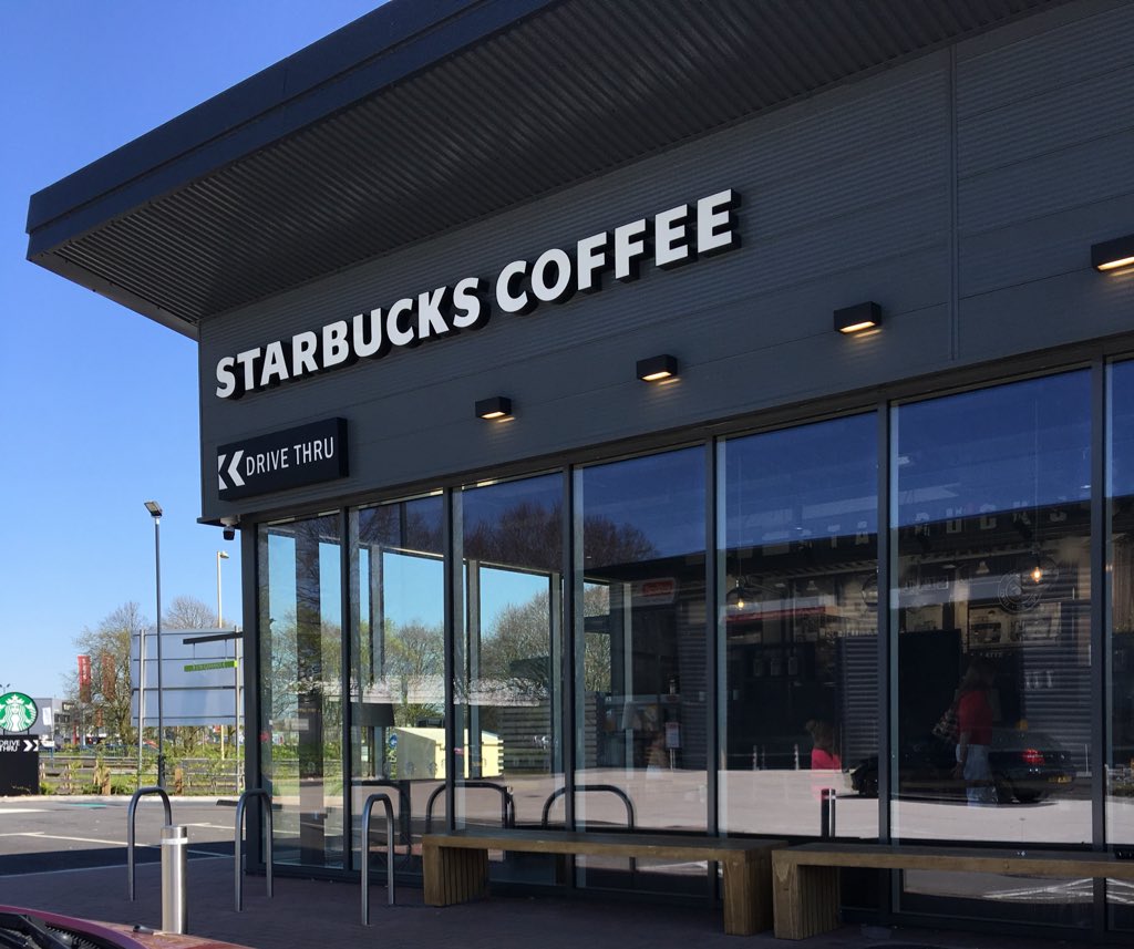 We can't wait for everyone to be able to come to our very own. SOON☕️🚗 #a1 #a14 #huntingdon #bramptonhut #starbucks #coffee #Cambridgeshire