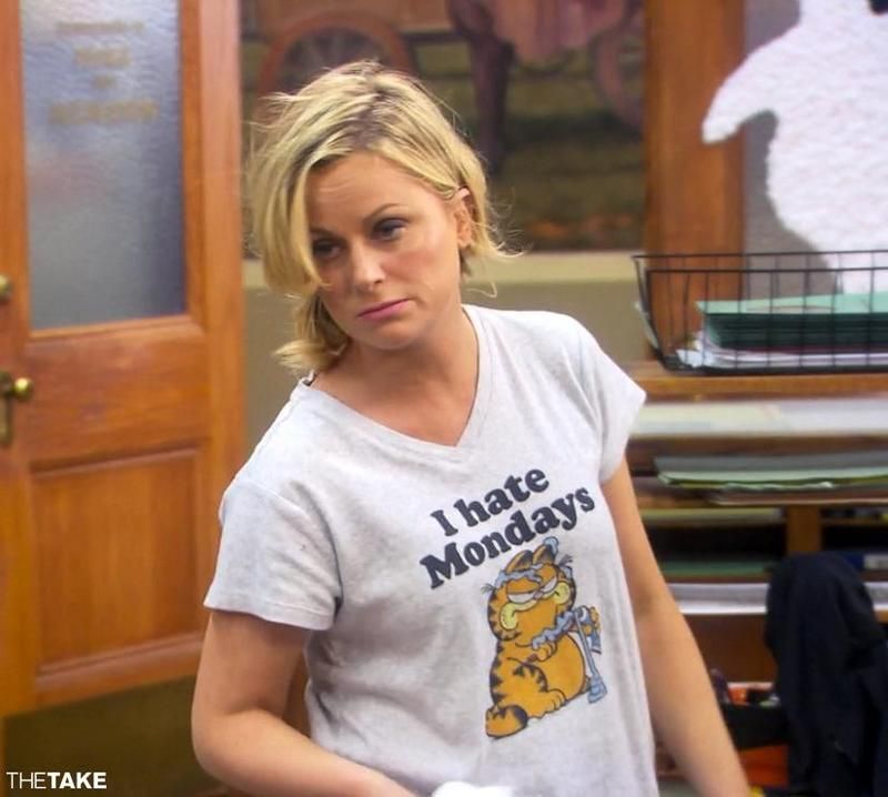 Today's #Monday feeling is brought to you by Snake Juice, available now at the Snakehole Lounge. #ParksandRec