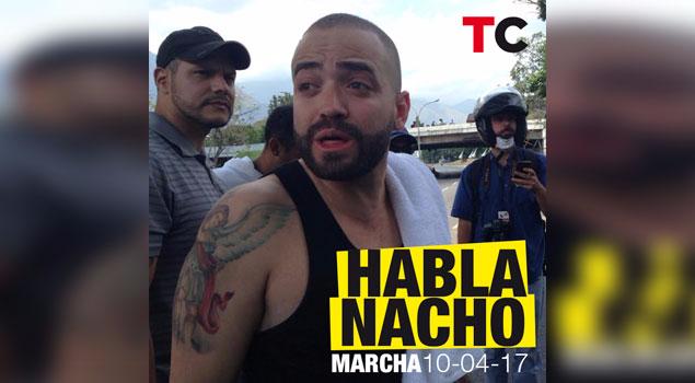 DiarioTalCual's tweet image. DESDE EL MEOLLO Lo que dijo Nacho en la marcha opositora este #10Abr @Nacholacriatura bit.ly/2oS6hmr