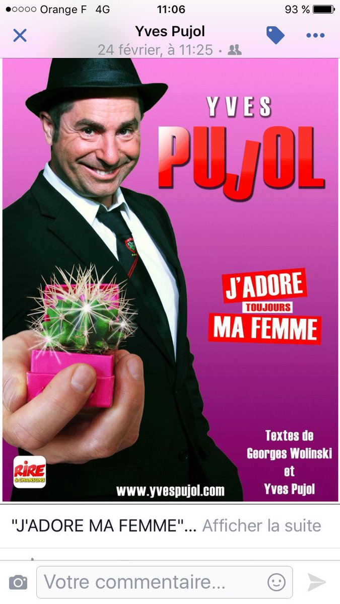 POUR LES POTES DU GOLFE DE ST TROPEZ 
"J'adore ma femme" 14 et 15 avril COGOLIN
"Une Affaire de Famille" 16 avril 
 Le Lézard 06 14 80 92 91