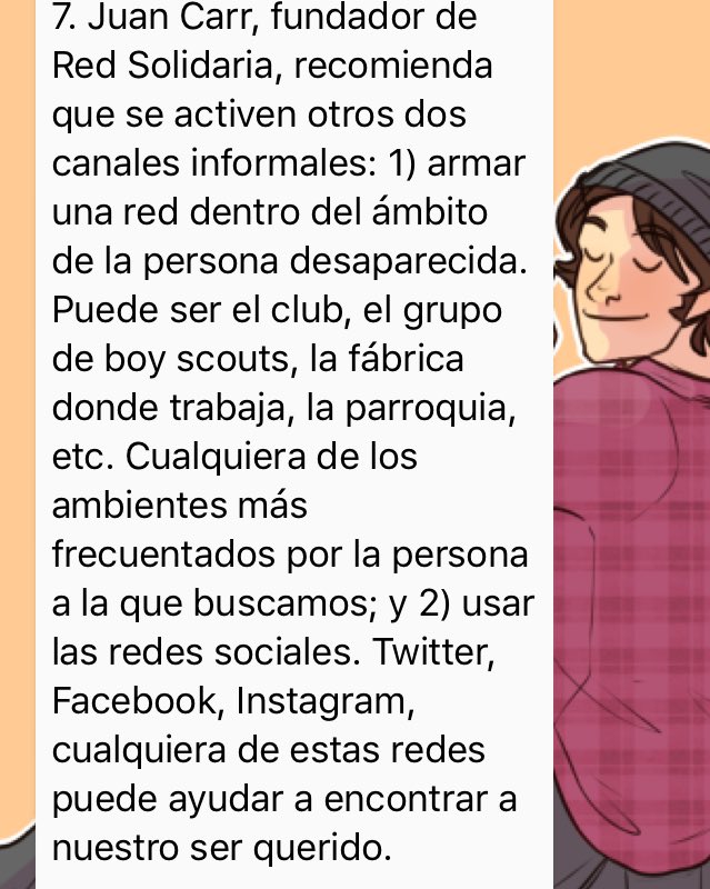 waywardbea's tweet image. "qué hacer cuando desaparece una persona"
puede llegar a ser muy útil, por favor difundan