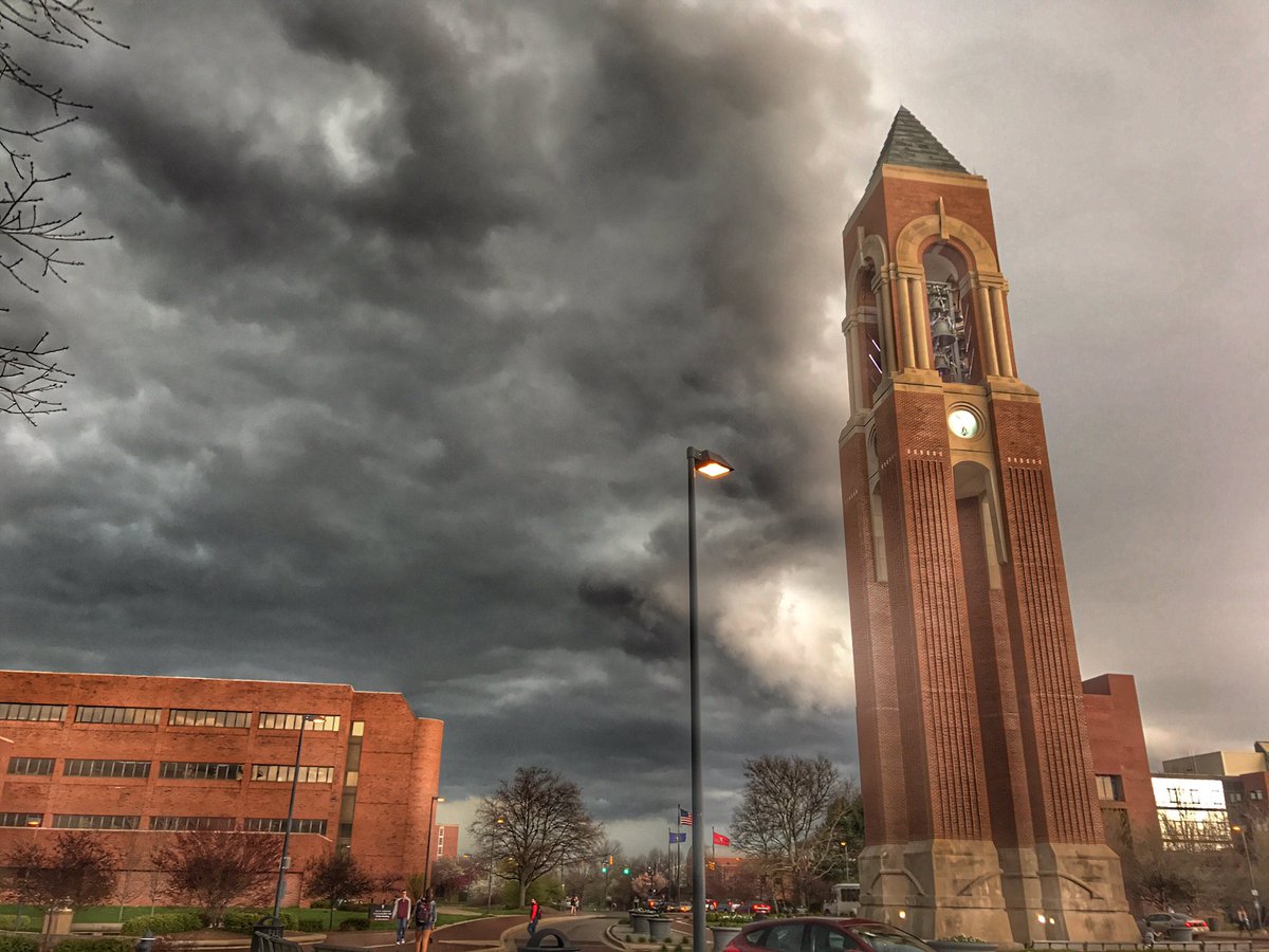 A storm is brewing at Ball State ⚡️🌨