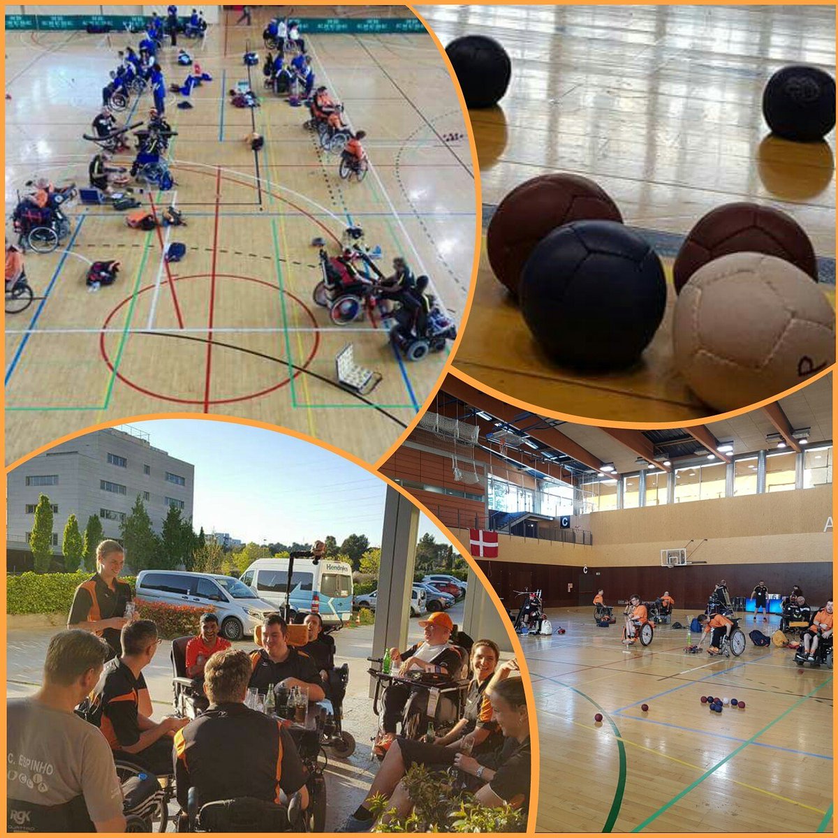 Morgen start het NL Boccia Team het toernooi in Spanje! En ik ben trots nieuw lid van het begeleidingsteam van deze geweldige ploeg 💪😊 #hup