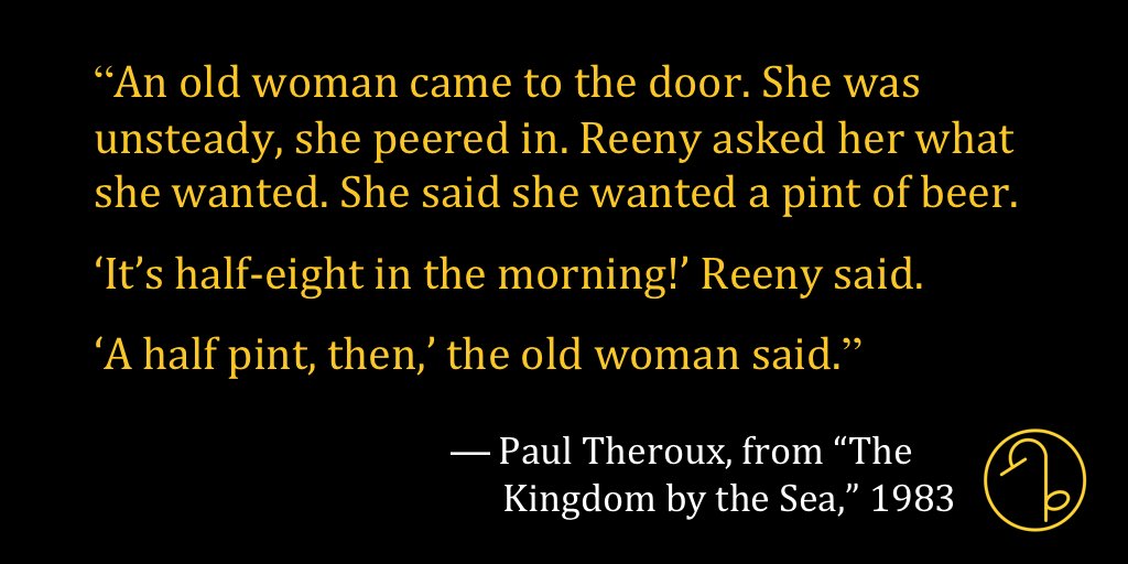 Happy Birthday American travel writer and novelist Paul Theroux (April 10, 1941- ) 