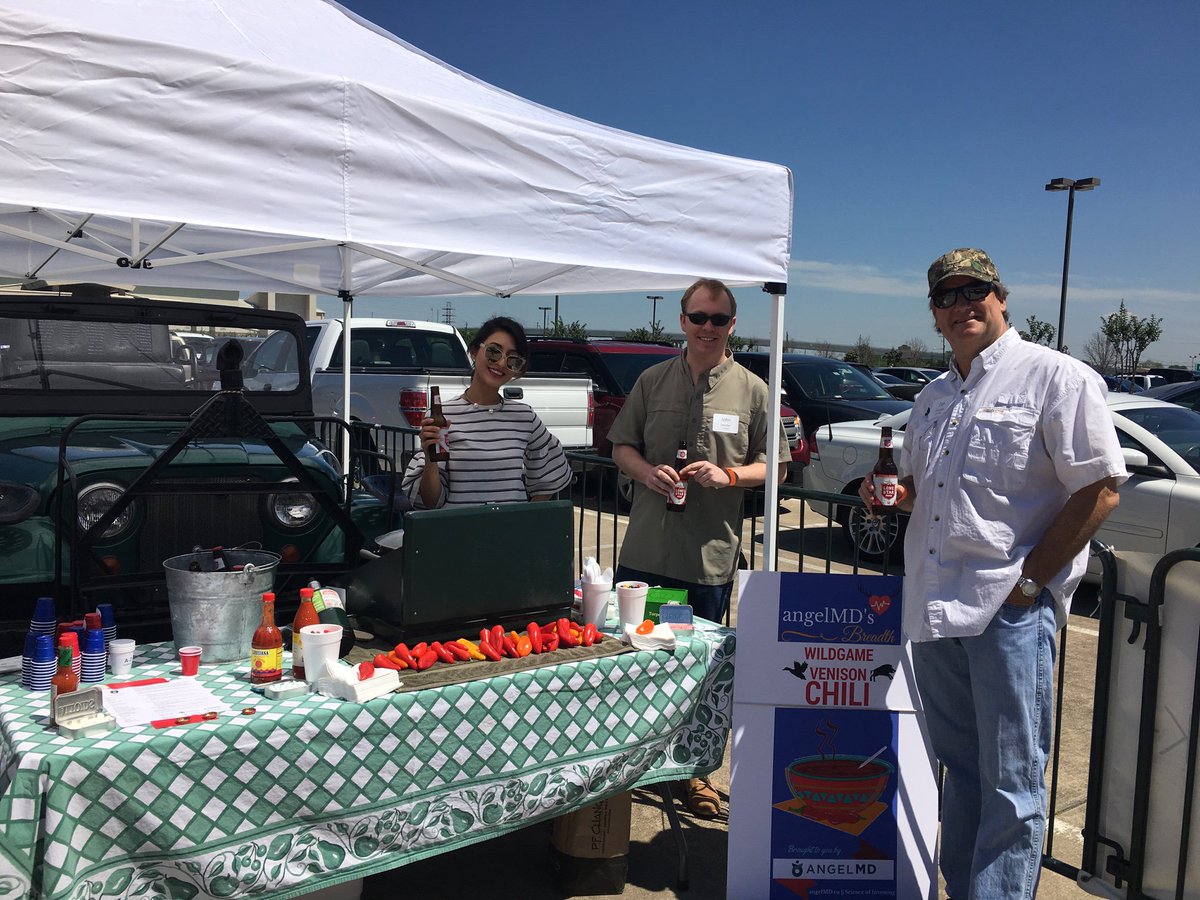 angelMD_Inc's tweet photo. The Houston angelMD team having a great time at @BioHouston's 2017 Chili Cook Off! #BHChiliCookOff https://t.co/4kPN5vok9A