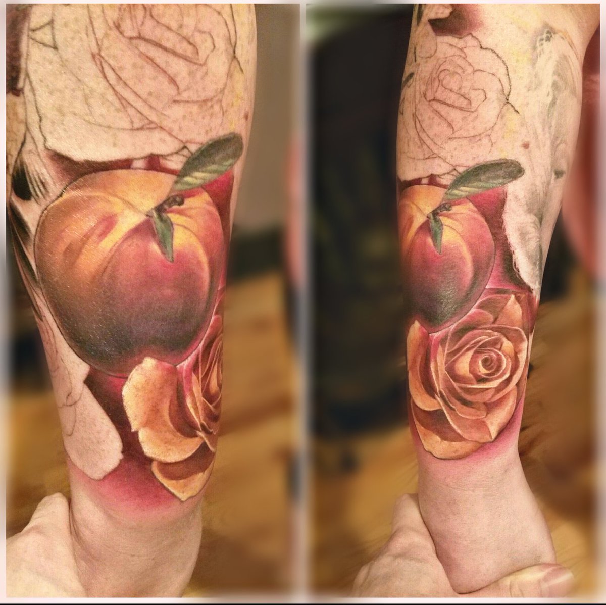 D_Wagonerr's tweet photo. Part of what we got finished the other day, got some of the back worked on as well #ThisIsForMyMamma #Sleaves #BigTitsAndTattoos https://t.co/a4my9dMTaL