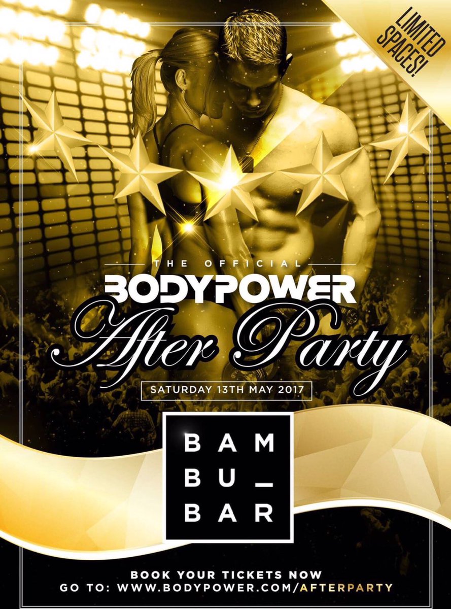 Rogan_OConnor's tweet photo. 🔥OFFICIAL BODYPOWER AFTERPARTY🔥

Tickets: https://t.co/xPq2ZjS7bA

Booths: Call Lisa on 07557984559

Limited availability! Ticket Only Event https://t.co/UFbCQzdQDU