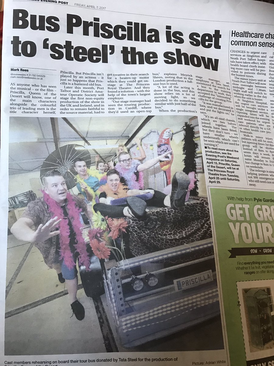 AledLloydRees's tweet photo. Great article @SWEveningPost @WalesOnline @Port_TalbotAOS @PrincessRoyalTh @TataSteelLtd https://t.co/ZQT7hkx2Ej