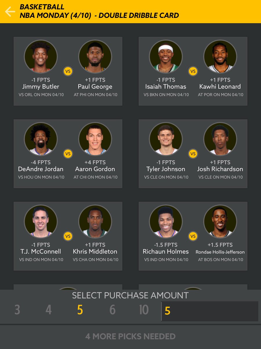 HotRoster's tweet photo. Happy Monday! Still time to play some baseball ⚾️ and basketball 🏀 cards today! ➡️ https://t.co/1Sus7vfOTP or our app! #dfs #hotroster https://t.co/tyJ6Ry3UnU