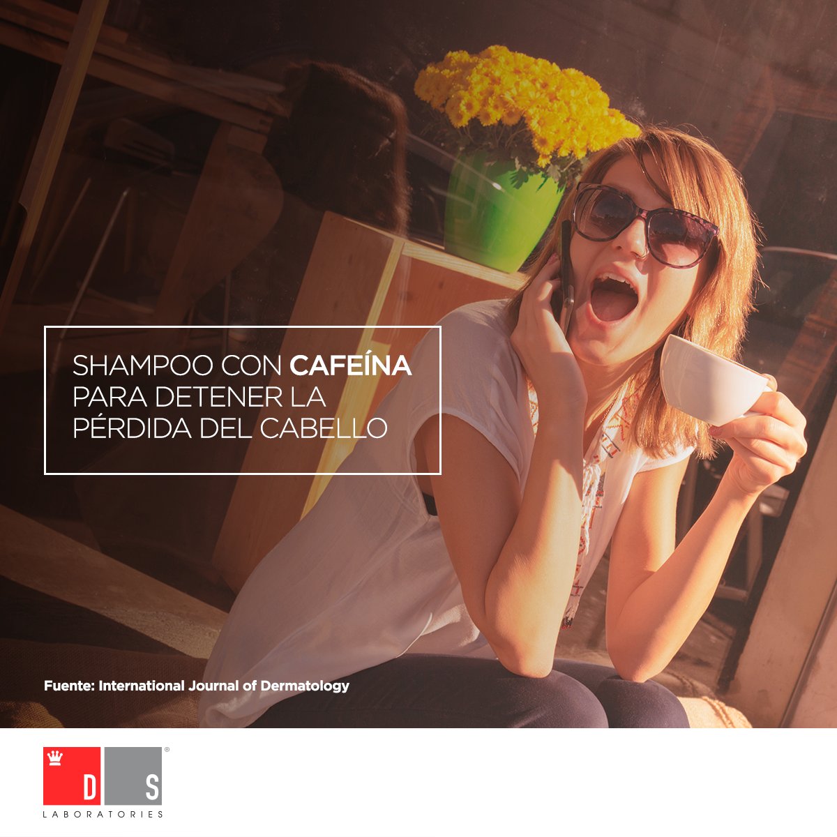 DSLabsMX's tweet photo. La ciencia ha demostrado que la cafeína estimula los folículos capilares, especialmente en aplicación tópica #hairstyle https://t.co/J2uMhfvEmP