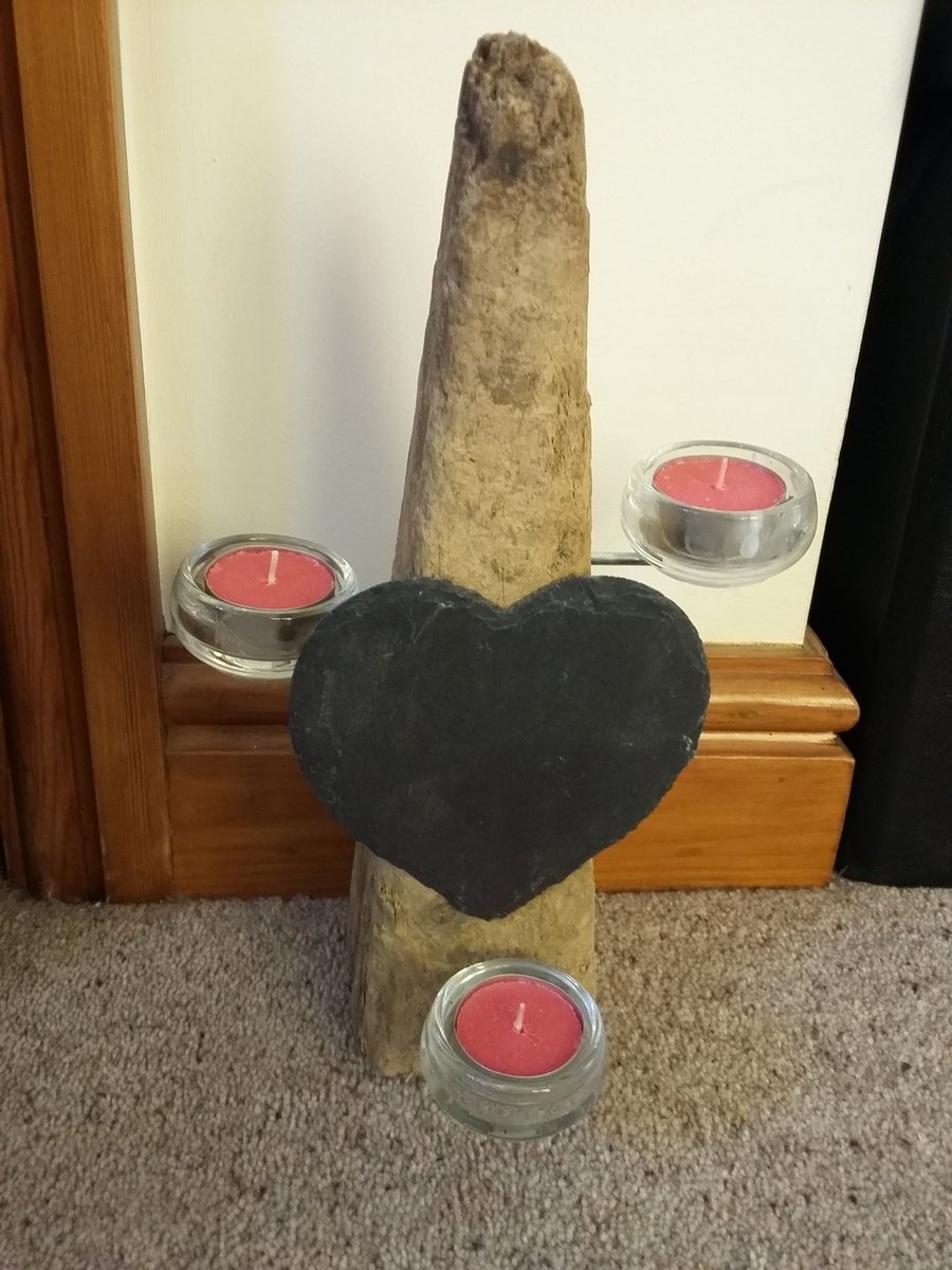 ChwilogCreation's tweet photo. #Handmade #homedecor #Driftwood #Centrepiece #ForSale #OneOff #3Candles #ShipGlobally π xx https://t.co/dEaBgtKVkp