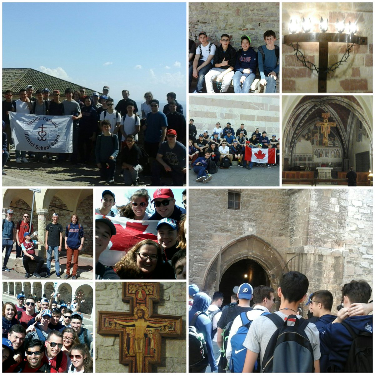 BrebeufYM's tweet photo. @TCDSB_DChen,@TCDSB, Brebeuf College  Rome Pilgrimage day3. #Faith https://t.co/iSbU1t6u4z