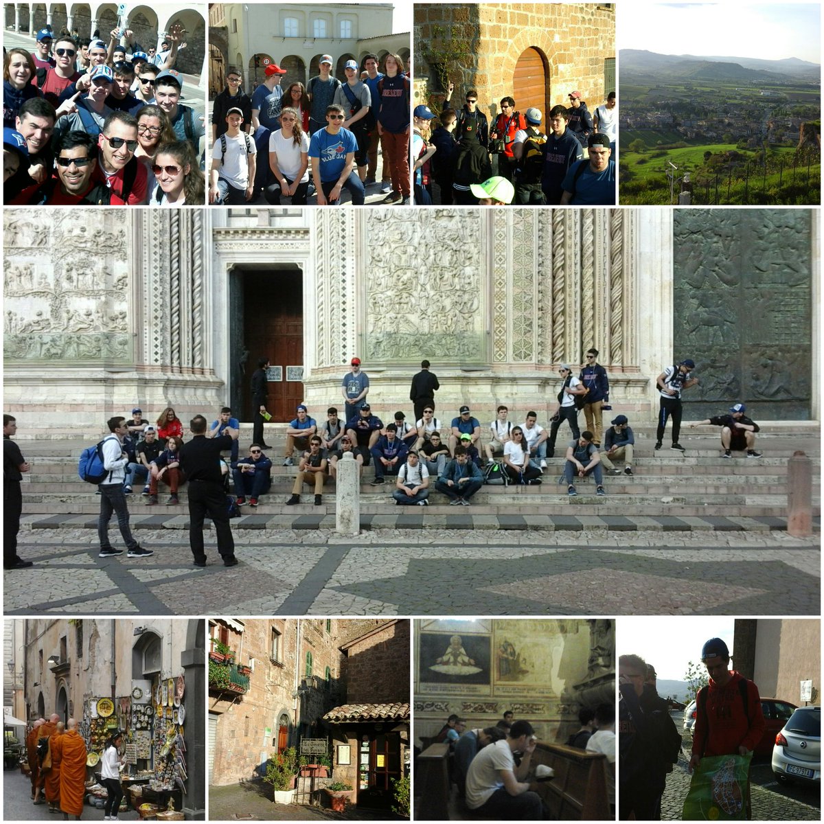 BrebeufYM's tweet photo. @TCDSB_DChen,@TCDSB, Brebeuf College  Rome Pilgrimage day3. #Faith https://t.co/iSbU1t6u4z