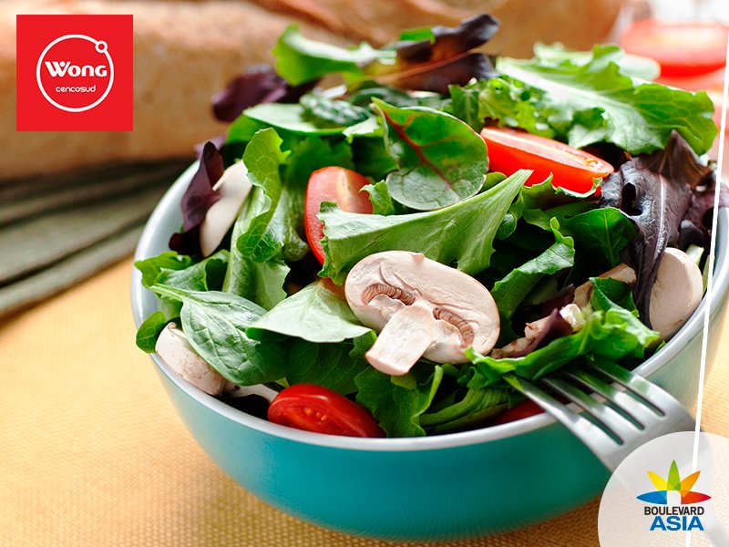 Boulevard_Asia's tweet photo. Disfruta de una deliciosa ensalada de champiñones con frescas verduras de #Wong. https://t.co/JEH4QO8j96